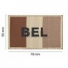 Belgium Flag Patch Desert Clawgear