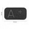 Bloodtype Rubber Patch A Pos Blackops JTG