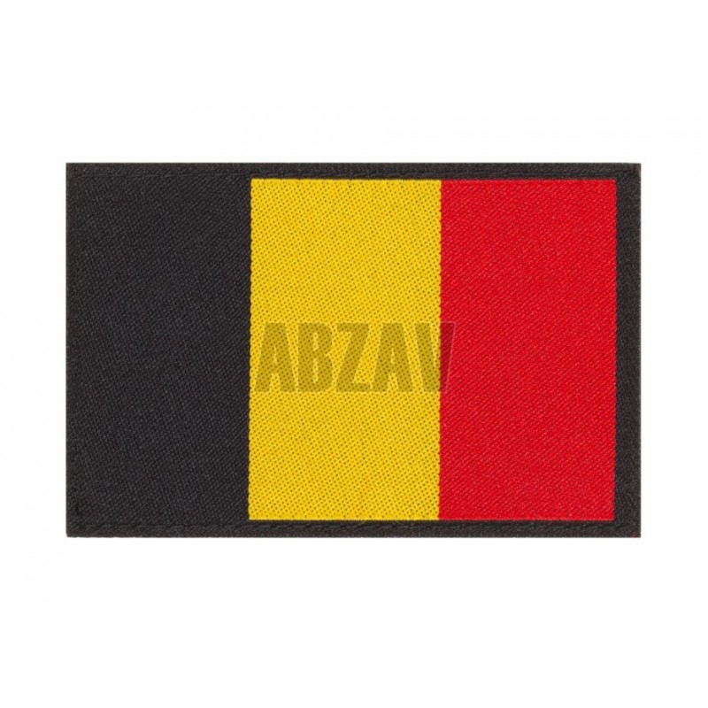 Belgium Flag Patch  Color Claw Gear