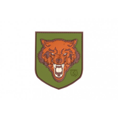 Wolf Shield Rubber Patch Color JTG