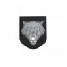Wolf Shield Rubber Patch Grey JTG