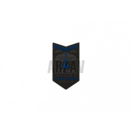 Alien Invasion Tactical Unit Rubber Patch Blue JTG