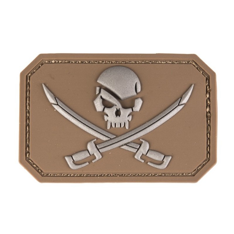 Patch Tête de mort + sabre Tan