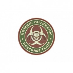 Zombie Outbreak Rubber Patch Multicam JTG