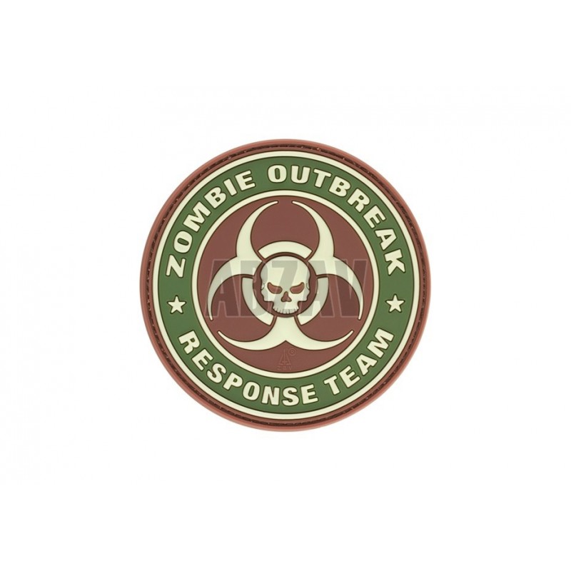 Zombie Outbreak Rubber Patch Multicam JTG