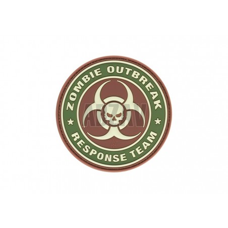 Zombie Outbreak Rubber Patch Multicam JTG