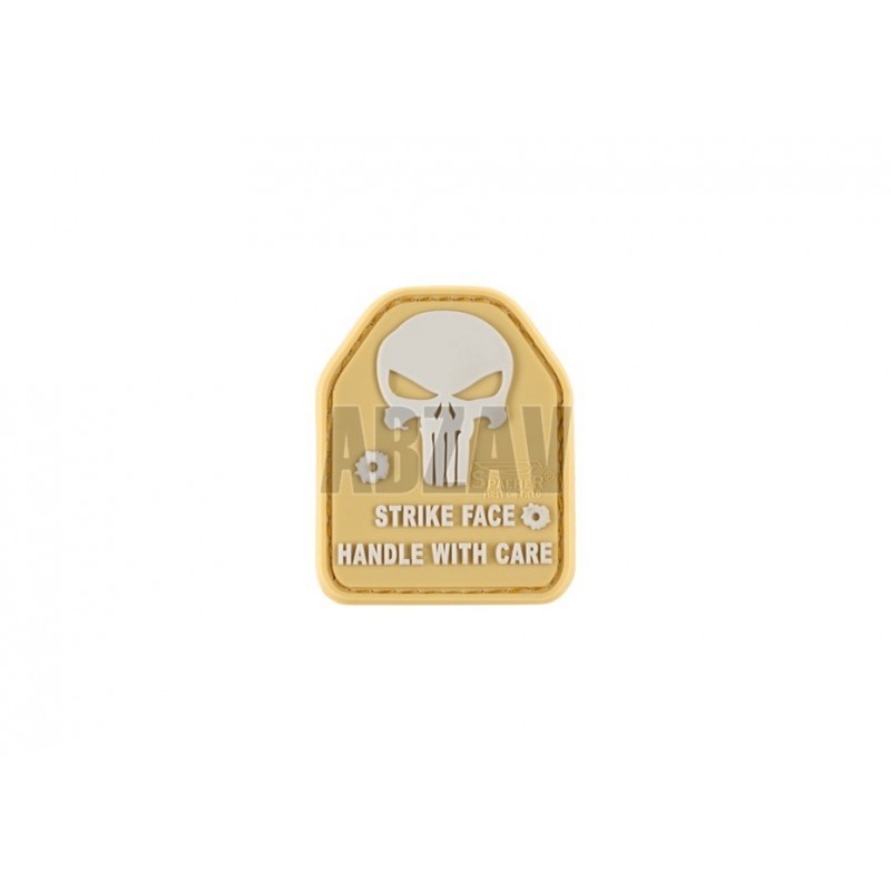 SAPI Skull Rubber Patch Desert JTG