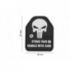 SAPI Skull Rubber Patch SWAT JTG