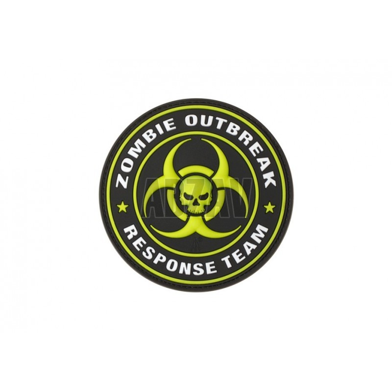 Zombie Outbreak Rubber Patch Green JTG