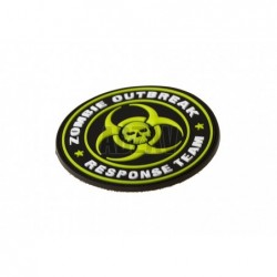 Zombie Outbreak Rubber Patch Green JTG