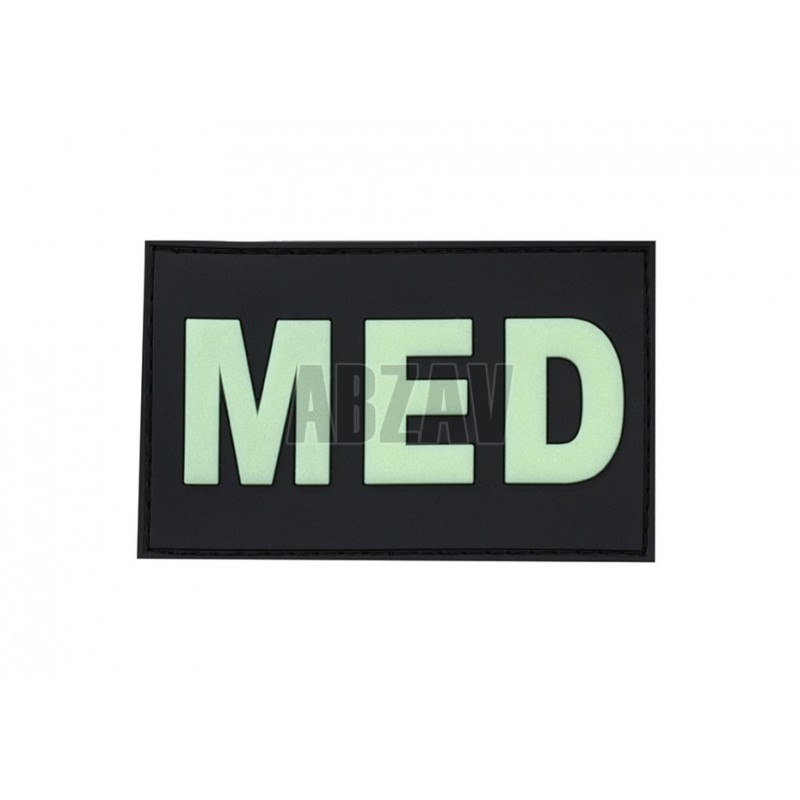 MED Rubber Patch Glow in the Dark JTG