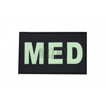 MED Rubber Patch Glow in the Dark JTG