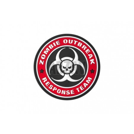 Zombie Outbreak Rubber Patch Blackmedic JTG