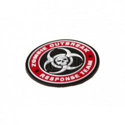 Zombie Outbreak Rubber Patch Blackmedic JTG