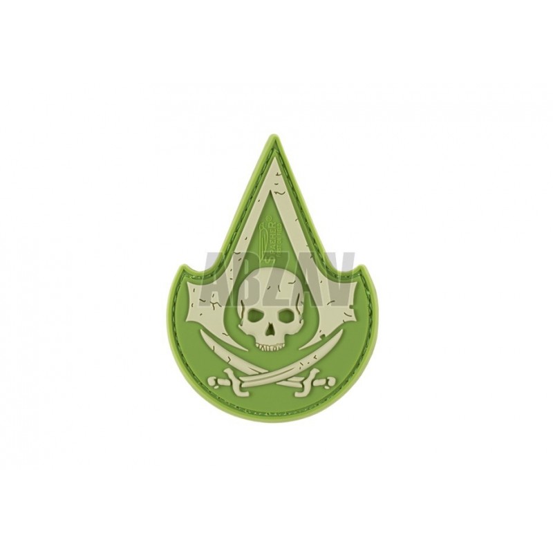 Assassin Skull Rubber Patch Multicam JTG