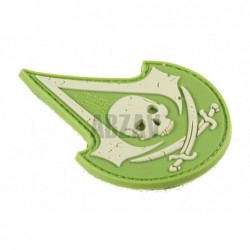Assassin Skull Rubber Patch Multicam JTG