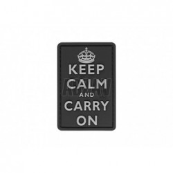 Keep Calm Rubber Patch SWAT JTG