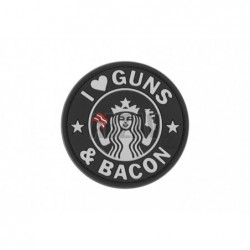Guns and Bacon Rubber Patch SWAT JTG
