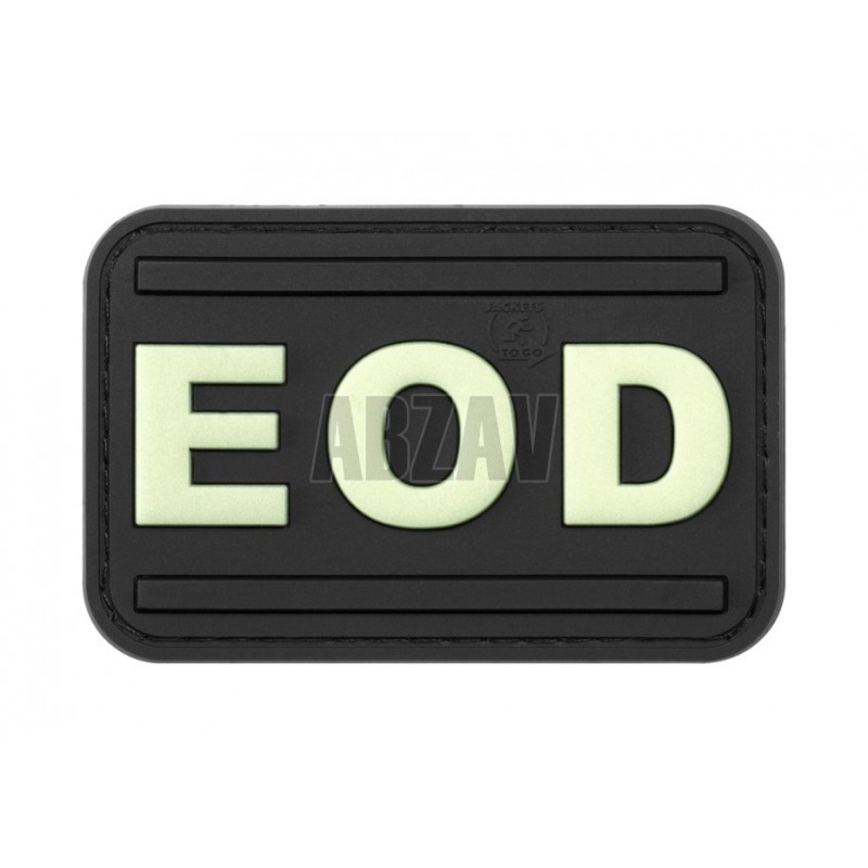 EOD Rubber Patch Glow in the Dark JTG
