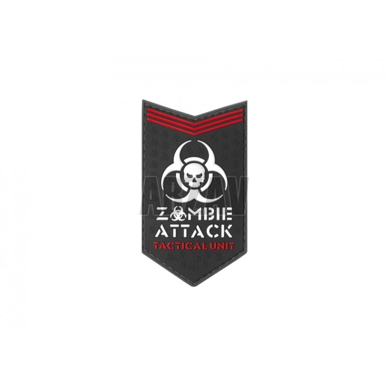 Zombie Attack Rubber Patch SWAT JTG