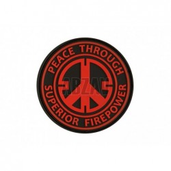 Peace Rubber Patch Blackmedic JTG