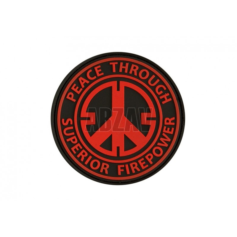 Peace Rubber Patch Blackmedic JTG