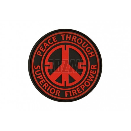Peace Rubber Patch Blackmedic JTG