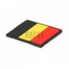 Belgium Flag Rubber Patch  Color JTG