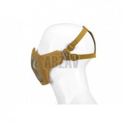 Mk.II Steel Half Face Mask Tan Invader Gear