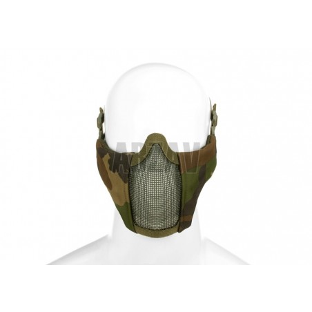 Mk.II Steel Half Face Mask Woodland Invader Gear
