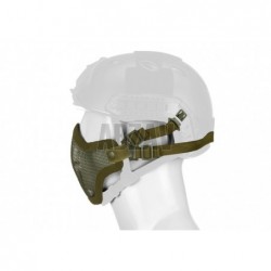 Steel Half Face Mask FAST Version OD Invader Gear