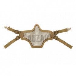 Steel Half Face Mask FAST Version Tan Invader Gear
