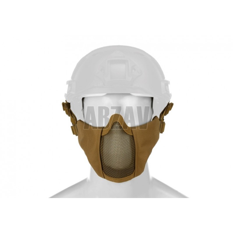 Mk.II Steel Half Face Mask FAST Version Tan Invader Gear