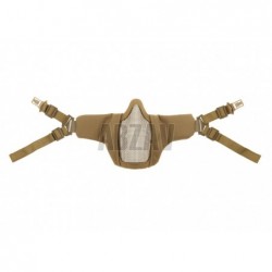 Mk.II Steel Half Face Mask FAST Version Tan Invader Gear