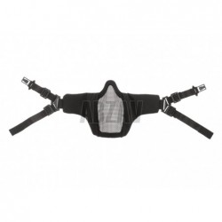 Mk.II Steel Half Face Mask FAST Version Black Invader Gear