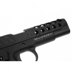 M1911 Hex Cut Full Metal GBB Black WE