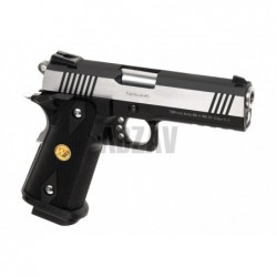 Hi-Capa 4.3 OPS Full Metal GBB Silver WE