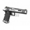 Hi-Capa 6 Force A Silver Barrel Full Metal GBB Dual Tone WE