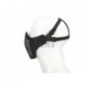 Mk.II Steel Half Face Mask Black Invader Gear