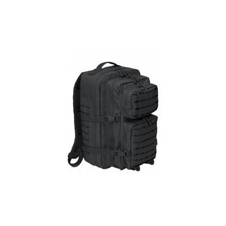 Combat Backpack Laser Cut Black