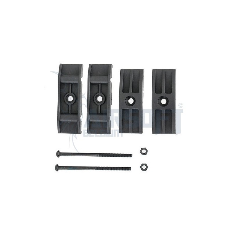 AK47 Dual-Magazine Coupler - Black [BATTLEAXE]