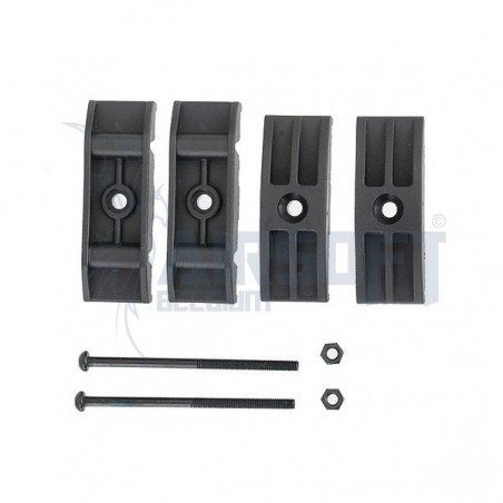 AK47 Dual-Magazine Coupler - Black [BATTLEAXE]