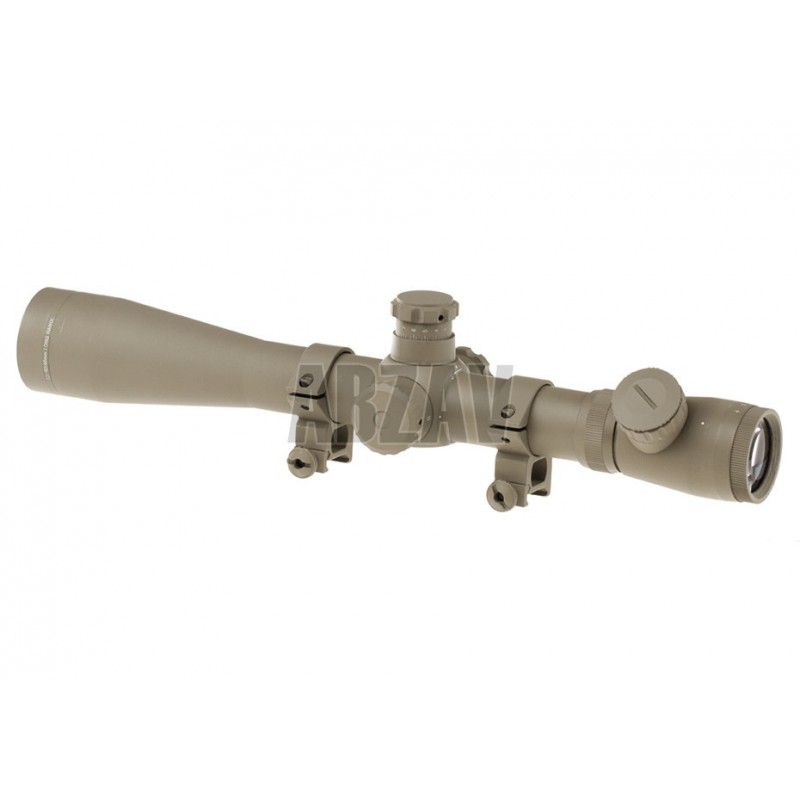 3.5-10x40E-SF Sniper Rifle Scope Desert Aim-O