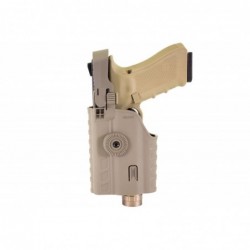 Holster Ridg G17 And Lamp Tan Nuprol
