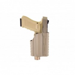 Holster Ridg G17 And Lamp Tan Nuprol