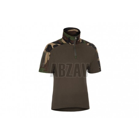 Combat Shirt Short Sleeve Woodland M Invader Gear