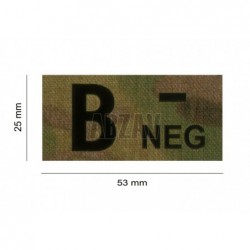 B Neg IR Patch Multicam Clawgear