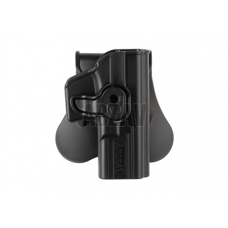 Paddle Holster pour WE17 / KJW17 / TM17 Black Amomax