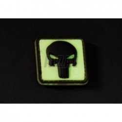 Punisher Rubber Patch Glow Back JTG