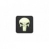 Punisher Rubber Patch Glow in the Dark JTG